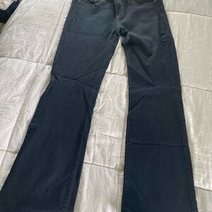 Just Black Dark Blue Flare Jeans
